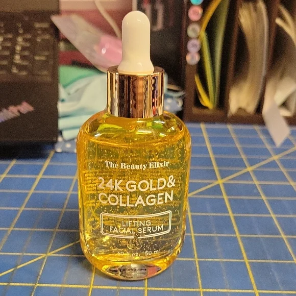 The Beauty Elixir 24K Gold & Collagen Lifting Facial Serum 50ml - Picture 1 of 2